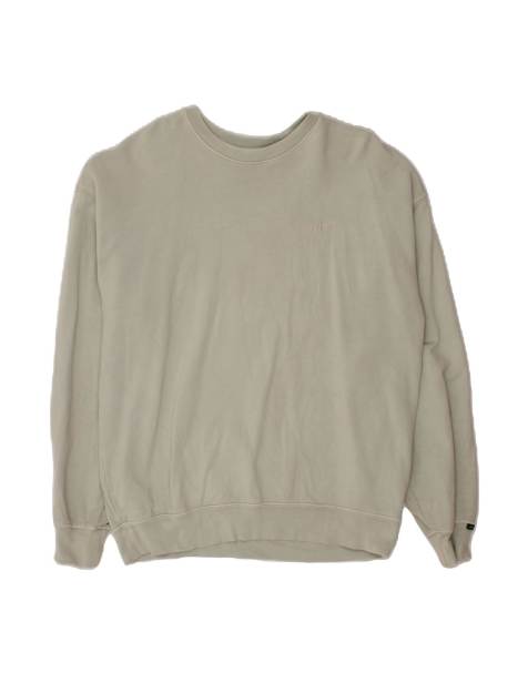 Vintage Levi's Relaxed Fit Sweatshirt Jumper Medium In Green - view 1