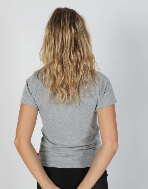 Vintage Levi's S baby tee in grey, 2 of 4