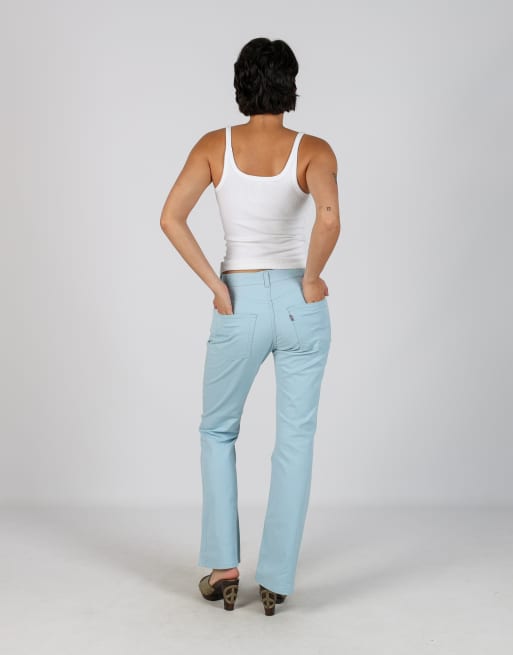 Vintage Levi's S bootcut jeans in light blue, 3 of 4