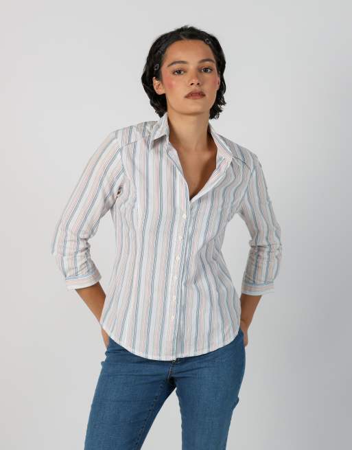 Vintage Levi's S shirt in ivory, 3 of 4
