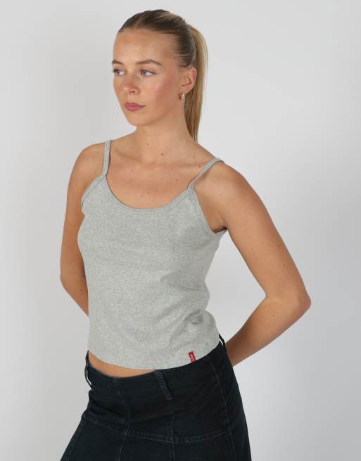 Vintage Levi's S woven vest in grey, 3 of 4