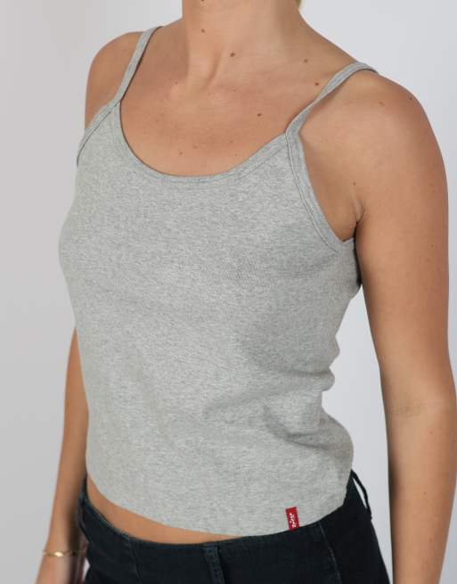 Vintage Levi's S woven vest in grey, 4 of 4