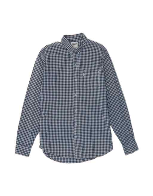 Vintage Levi's Shirt Large In Blue Gingham