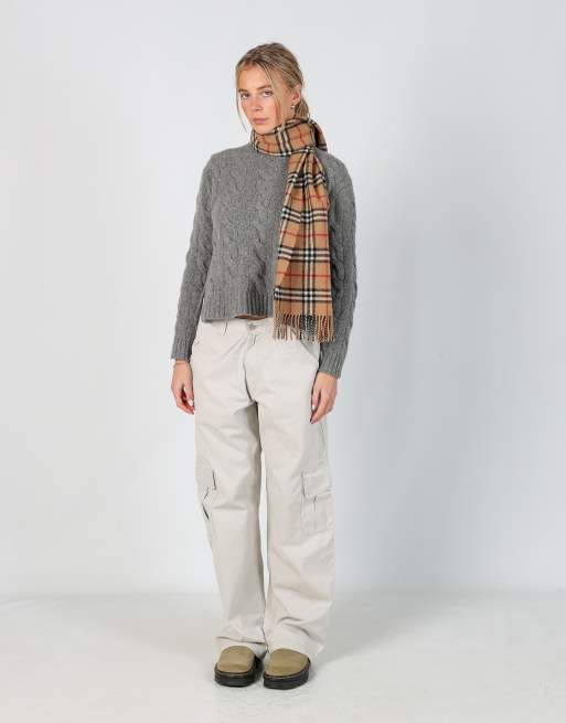 Vintage Levi's silvertab 28x42 woven cargo pants in beige