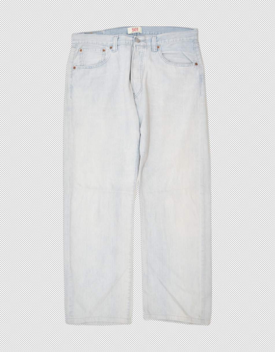Vintage Levi's Size L 501 straight jeans in blue