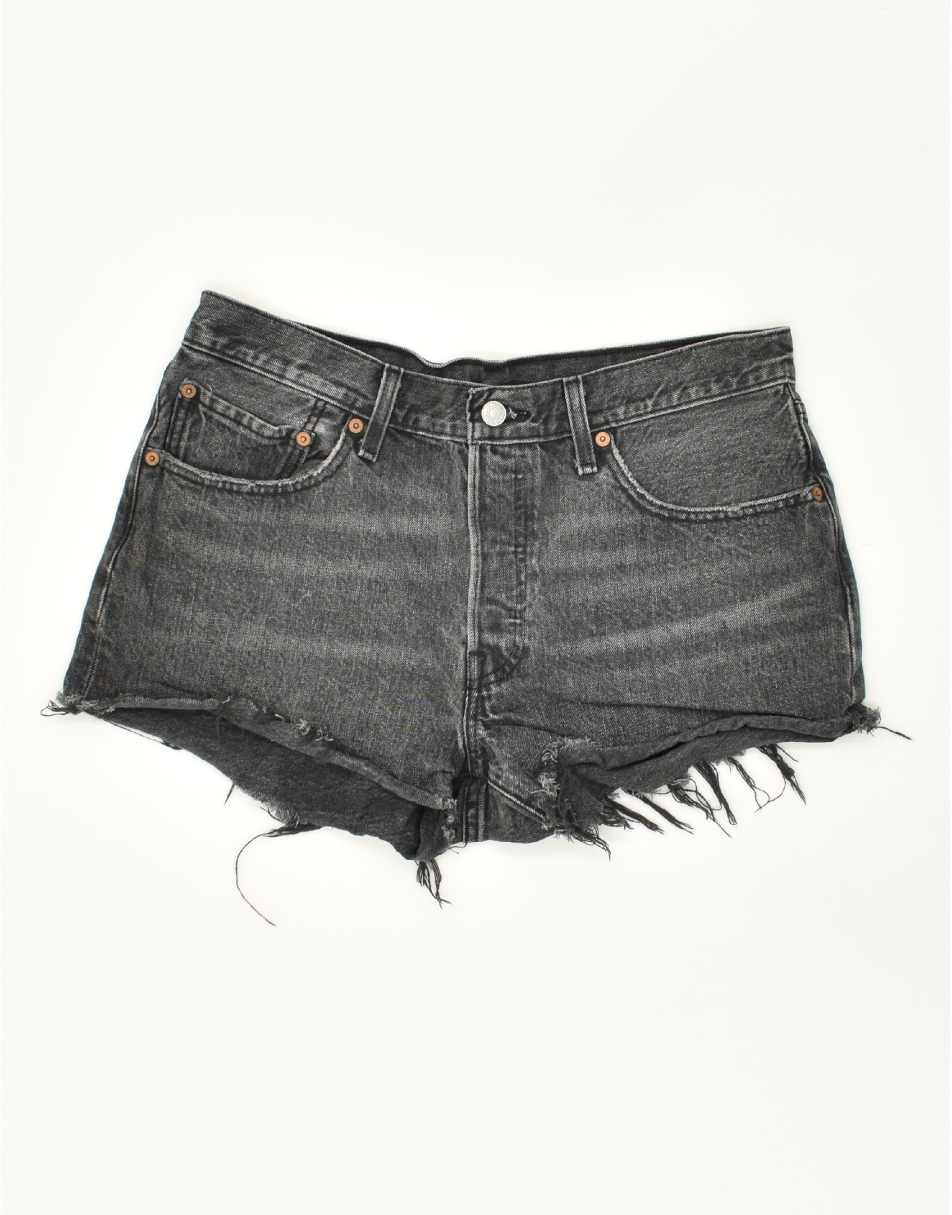 Vintage Levi's Size L Hot Pants in Grey