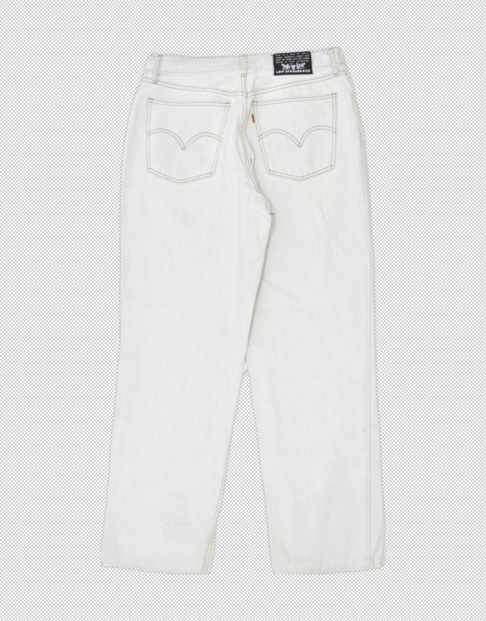 Vintage Levi's Size L straight jeans in blue 0