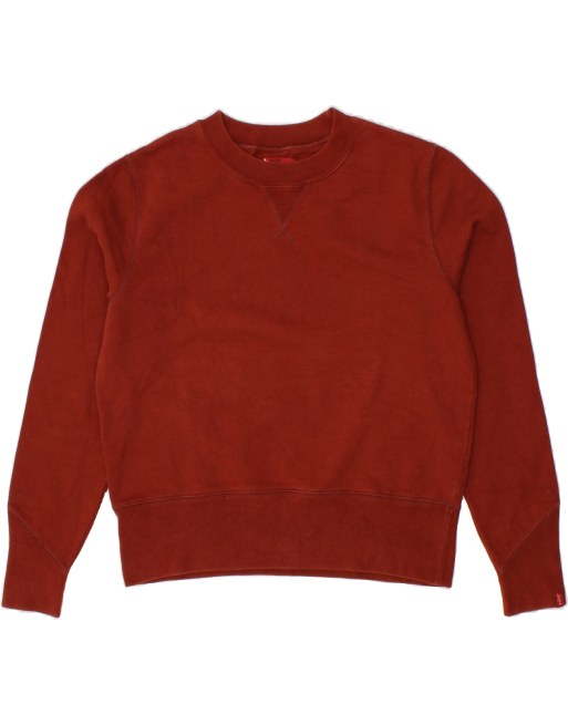 Vintage Levi's Size L Sweatshirt Jumper in Brown