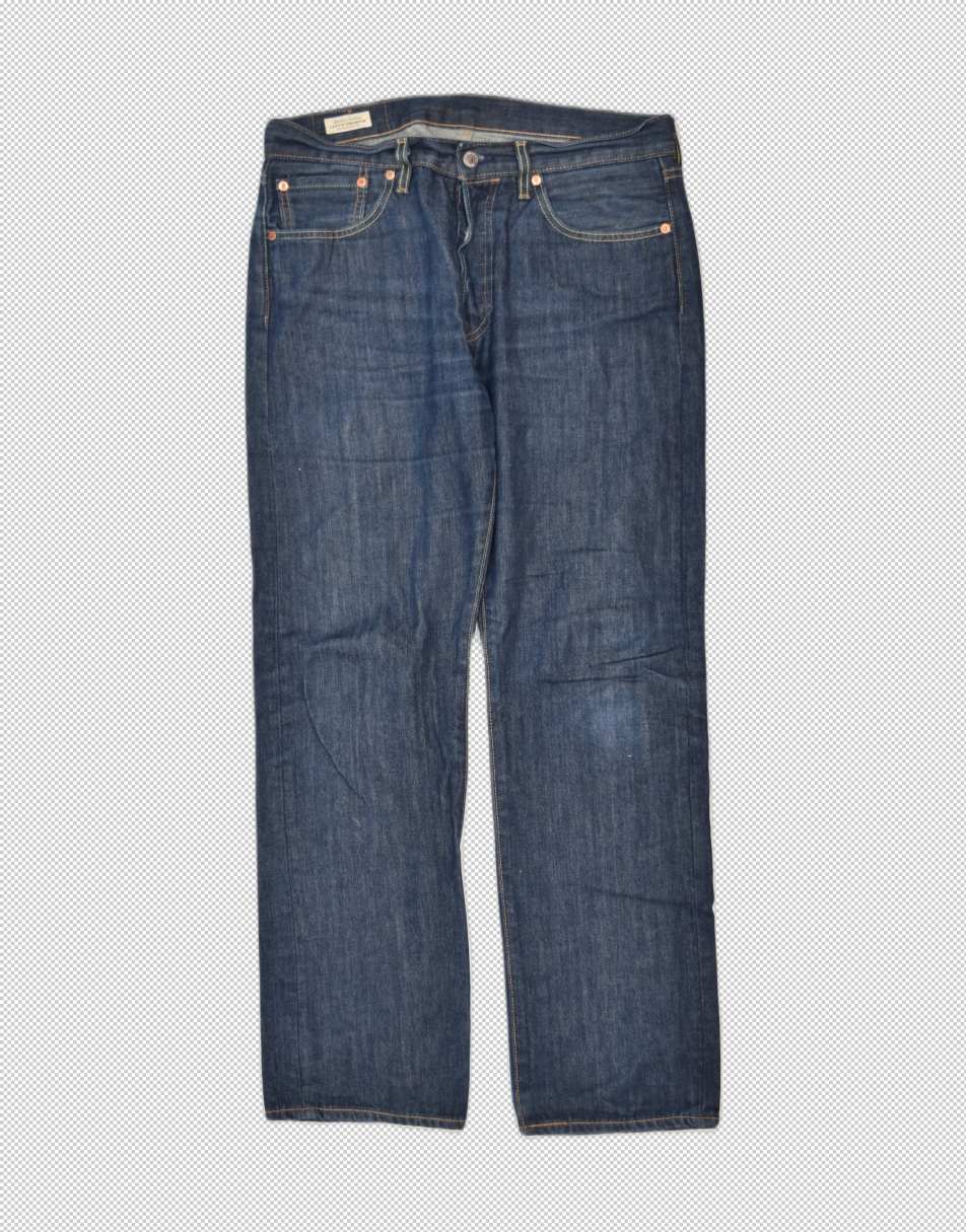 Vintage Levi's Size M 501 straight jeans in blue