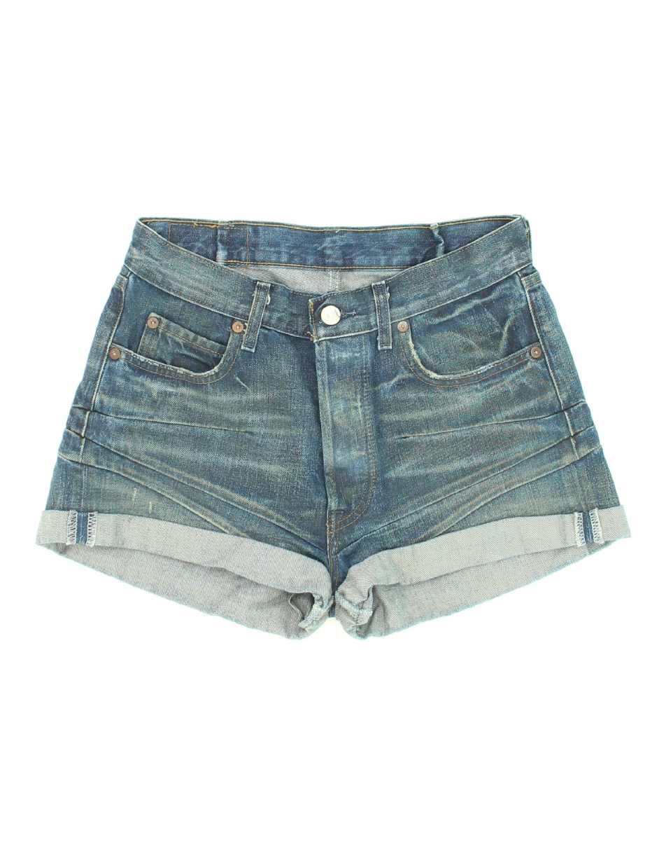 Vintage Levi's Size M Denim Shorts in Blue