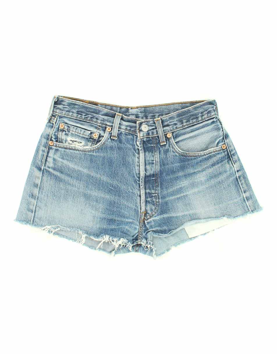 Vintage Levi's Size M Denim Shorts in Blue