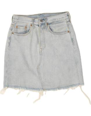 Vintage Levi's Size M Denim Skirt in Blue