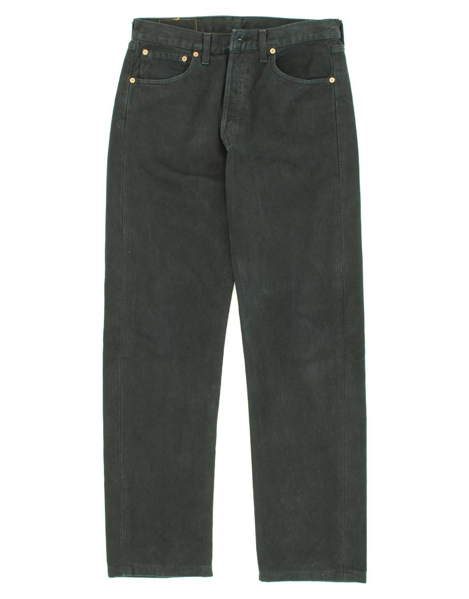 Vintage Levi's Size M Straight Jeans in Black