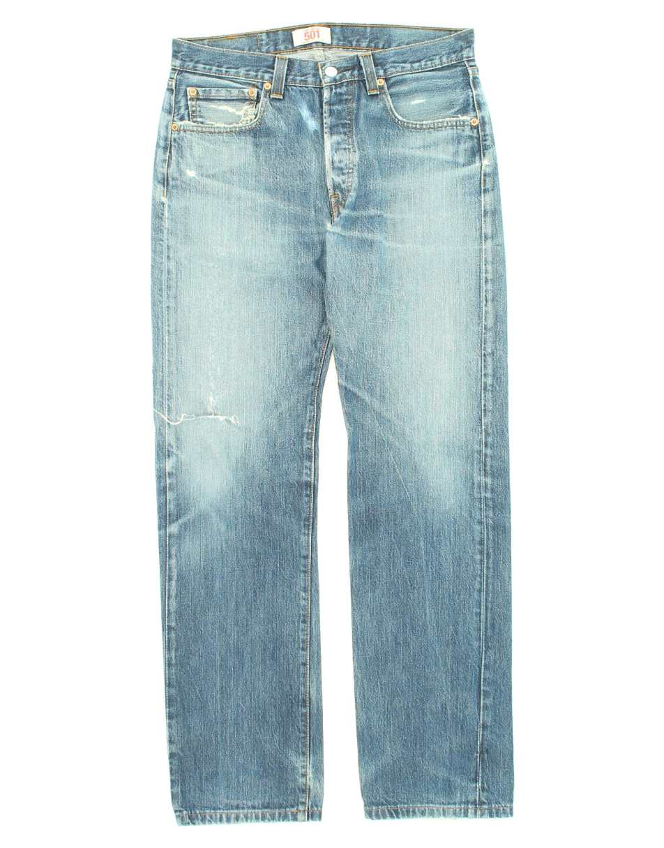 Vintage Levi's Size M Straight Jeans in Blue
