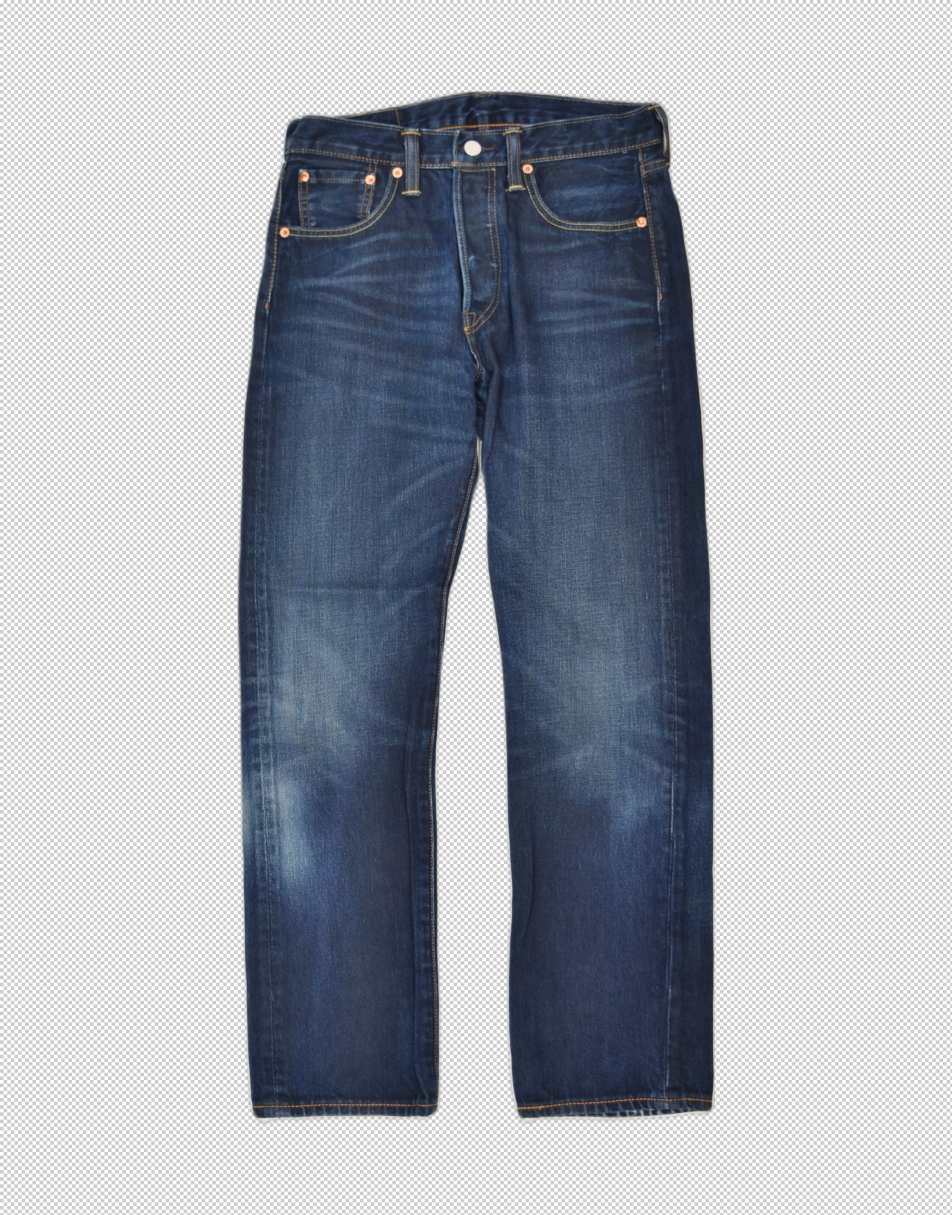 Vintage Levi's Size S 501 straight jeans in blue