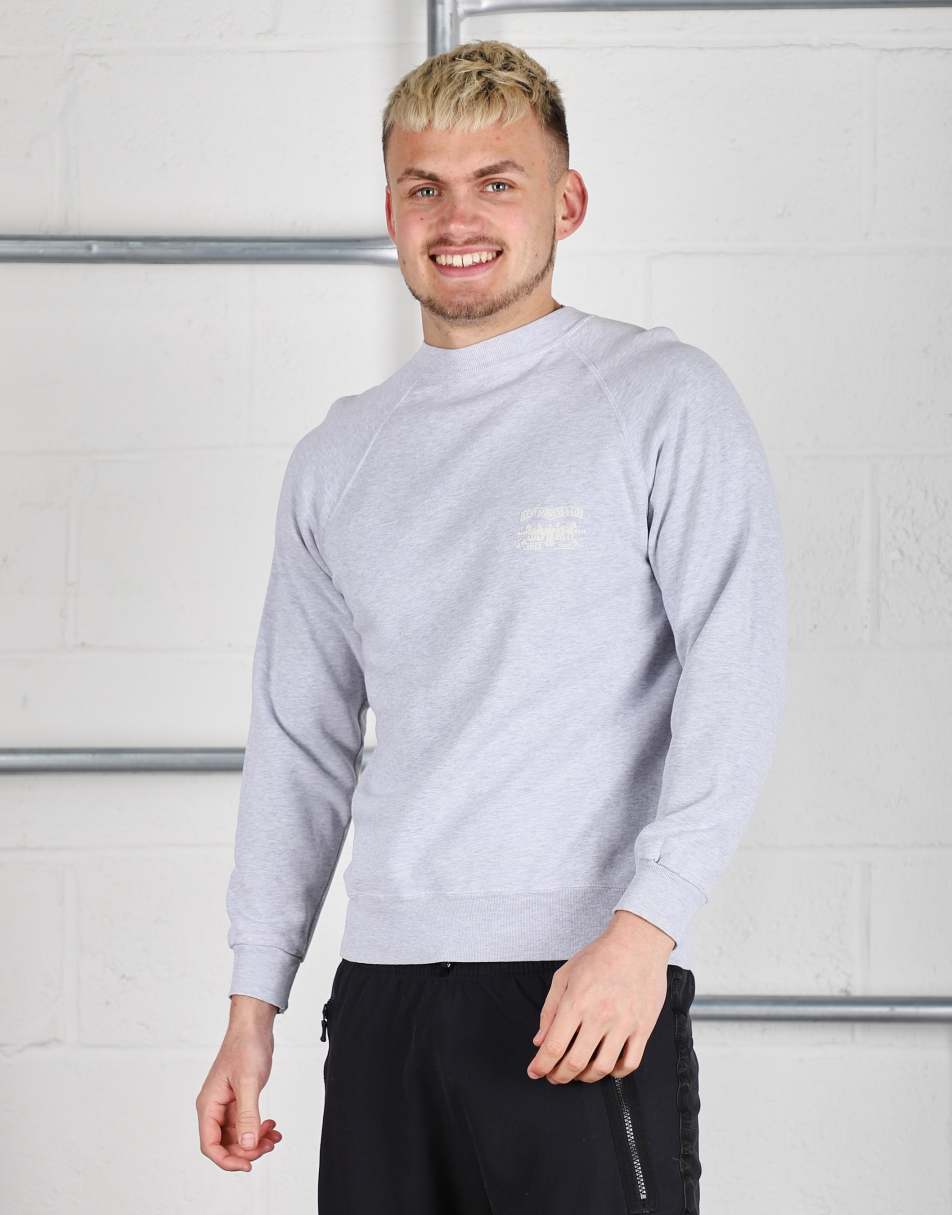 Vintage Levi's Size S logo pullover sweatshirt in grey