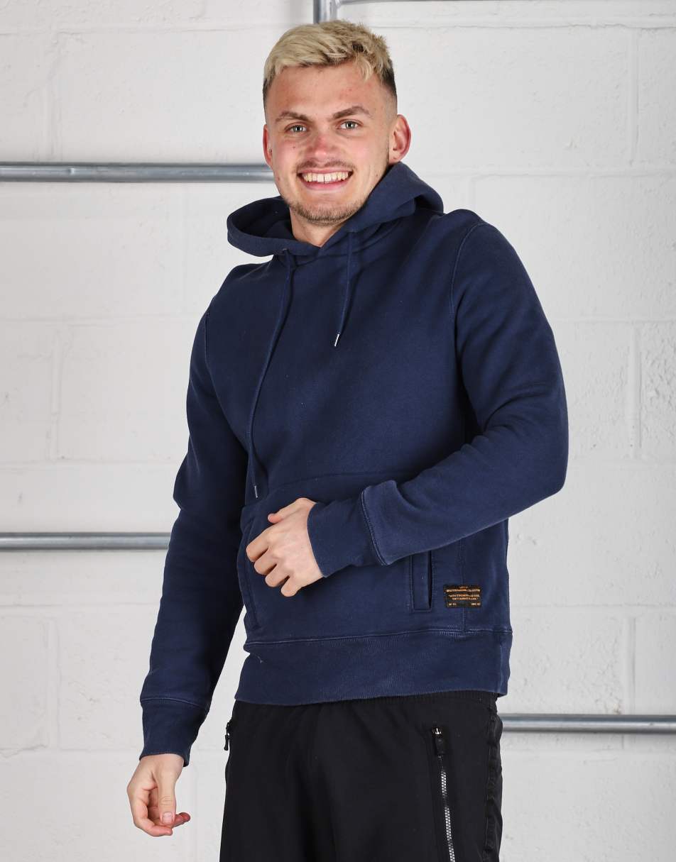 Vintage Levi's Size S pullover hoodie in navy 1