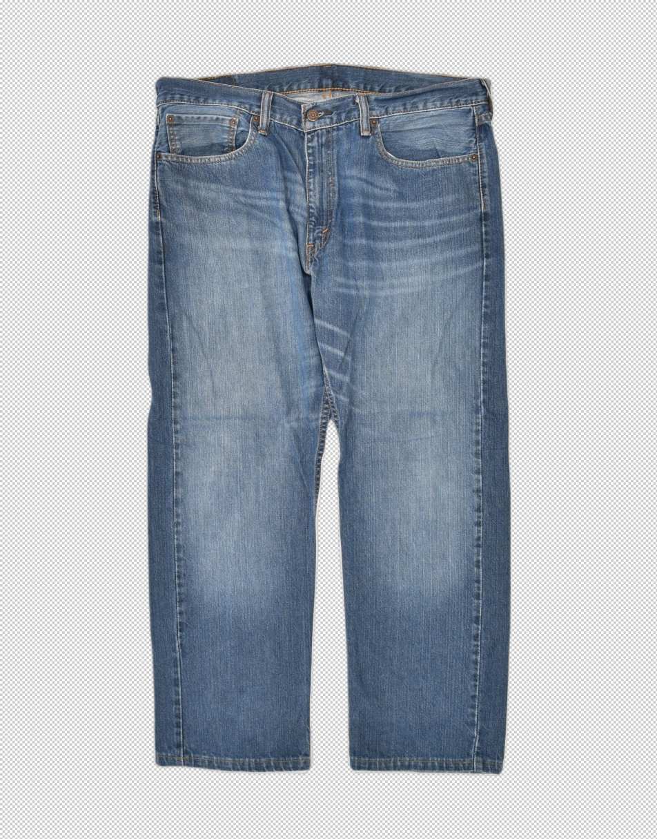 Vintage Levi's Size XL 505 straight jeans in blue 1