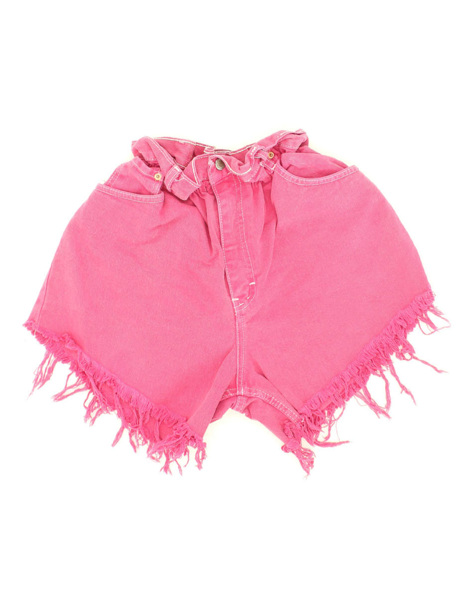 Vintage Levi's Size XL Denim Shorts in Pink