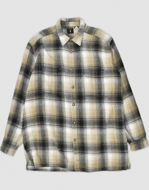 Vintage Levi's Size XL flannel shirt in multicolour check  
