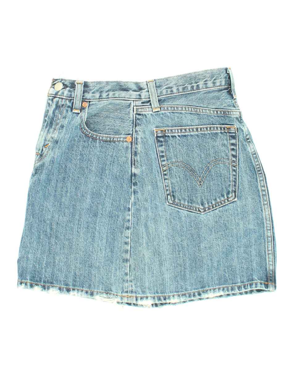 Vintage Levi's Size XS Denim Skirt in Blue 1