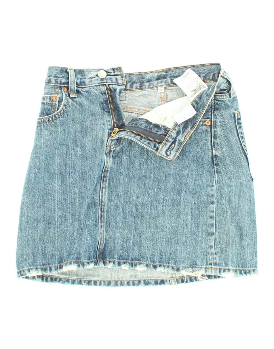 Vintage Levi's Size XS Denim Skirt in Blue 2