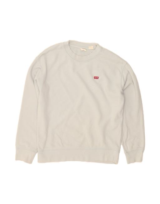 Vintage Levi's Sweatshirt Jumper Small In Blue