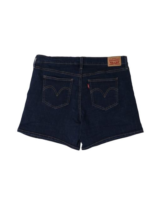 Vintage Levis W33 denim shorts in blue