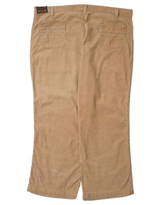 Vintage Levis W40 L25 corduroy trousers in beige