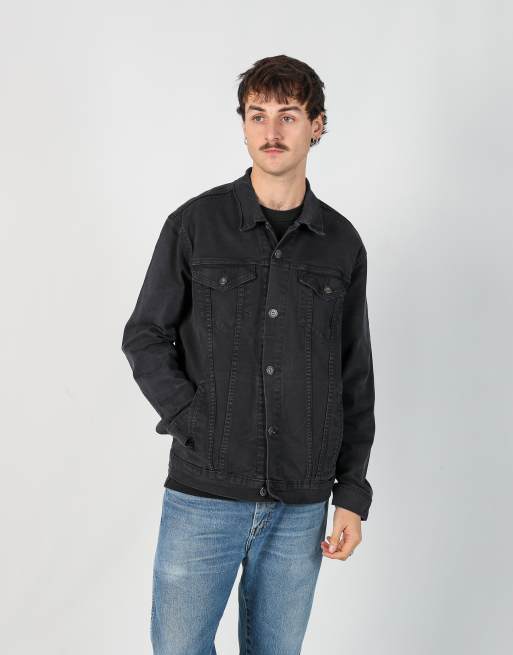 Vintage Levi's xl denim jacket in black