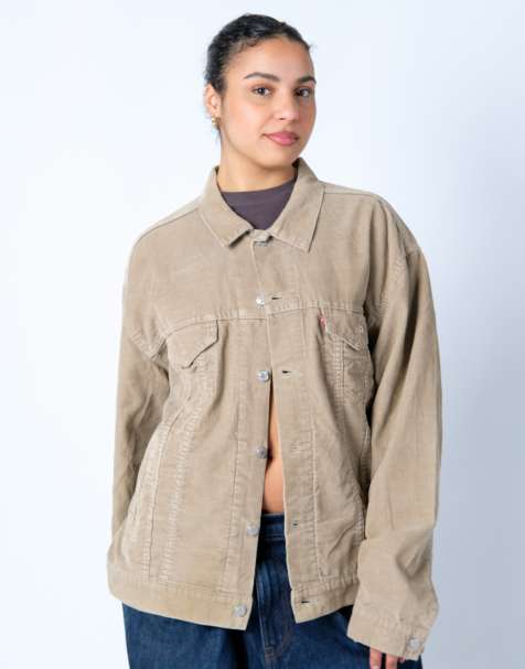 Vintage Levi's XL Light Jacket Beige - view 1