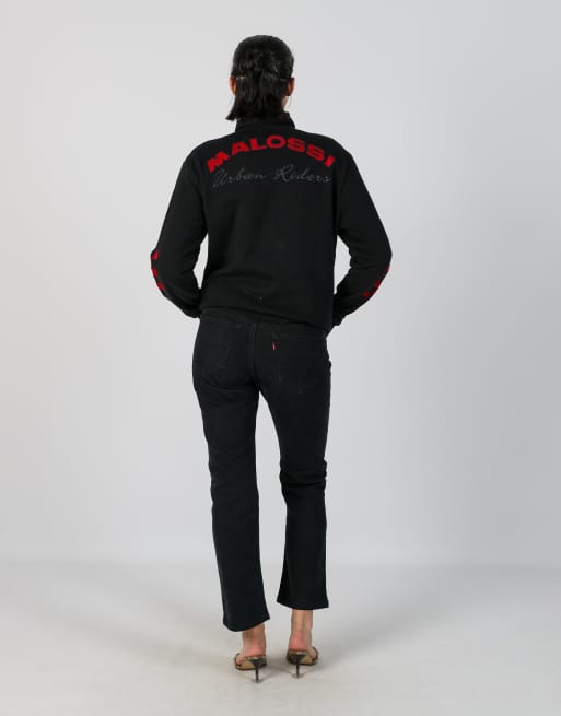 Vintage Levi's XS straight jeans in black, 3 of 4