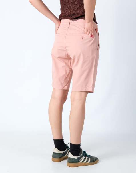 Vintage Levi's XX Chino 30x19 Canvas Cargo Shorts Baby Pink - view 1