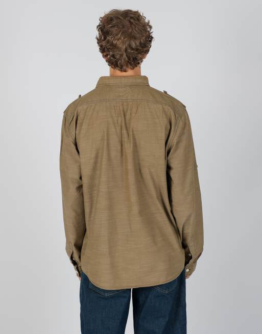 Vintage Levi's xxl long sleeve shirt in brown, 3 of 4