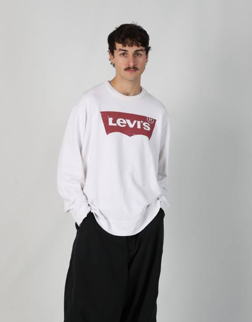 Vintage Levi's xxl sweatshirt in white