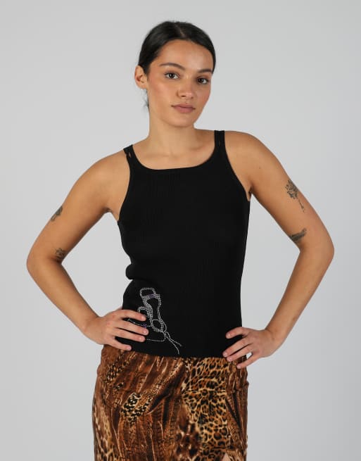 Vintage Liiy Kaye S cami in black