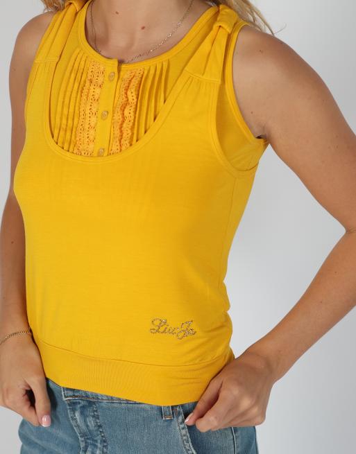 Vintage Liu Jo 8 cami in yellow, 4 of 4