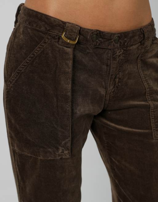 Vintage Liu Jo M woven trousers in brown, 4 of 4