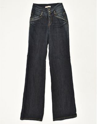 Vintage Liu Jo Size S Flared Jeans in Navy Blue