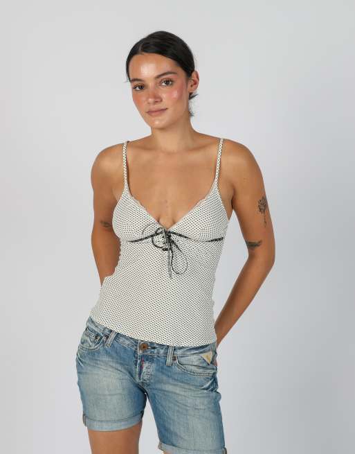 Vintage Liu Jo XS cami in cream