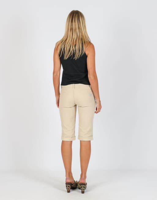 Vintage Liu Jo XS capri trouser in beige, 3 of 4