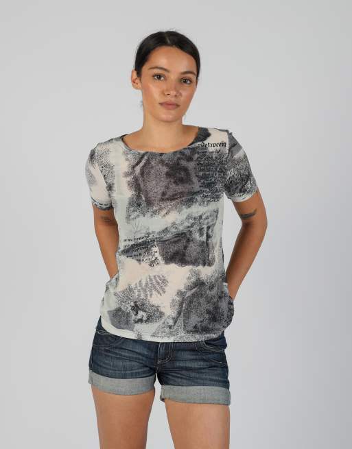Vintage Livre S mesh top in grey