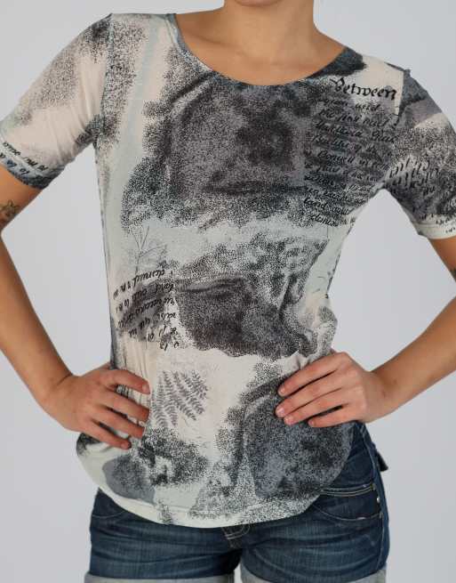 Vintage Livre S mesh top in grey, 4 of 4