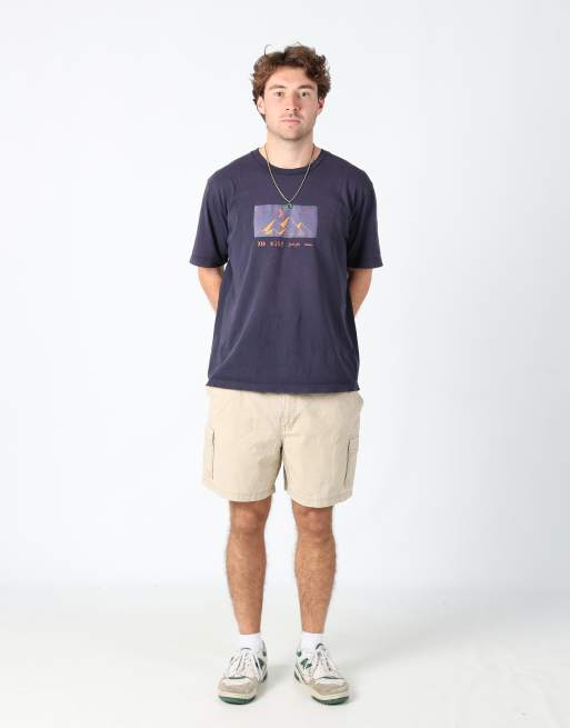 Vintage L.L.Bean 32x96 canvas cargo shorts in tan