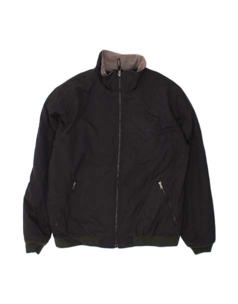 Vintage L.l.bean Bomber Jacket UK 42 XL In Black - view 1