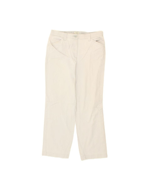 Vintage L.l.bean Classic Fit Casual Trousers US 12 Large W30 L28 In Grey - view 1