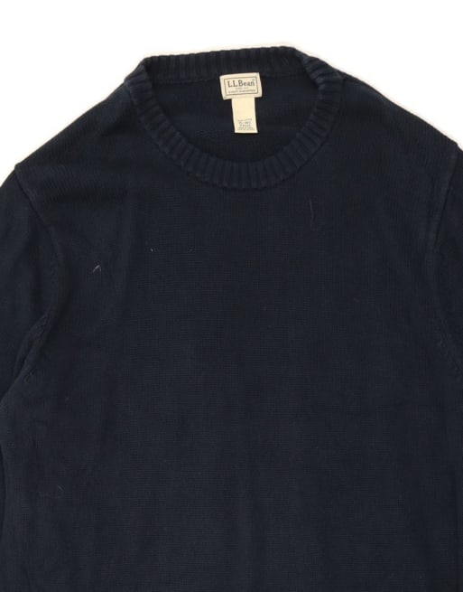 Vintage L.l.bean Crew Neck Jumper Sweater XL In Blue, 3 of 4
