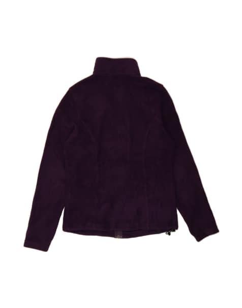 Vintage L.l.bean Fleece Jacket UK 10 Small In Purple - view 2
