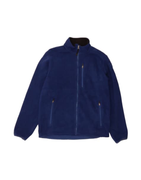 Vintage L.l.bean Fleece Jacket UK 38 Medium In Blue - view 1