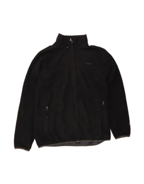 Vintage L.l.bean Fleece Jacket UK 40 Large In Black - view 1